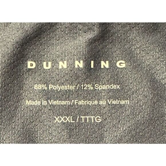 Dunning Golf Shirt Blue Camo QUEST Ventilated Mens Size XXL GOLF Fast Ship - Picture 12 of 15